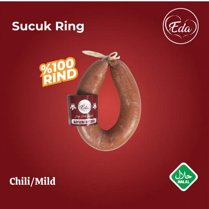 12 Packungen HALAL-Rindwürstchen + GRATIS Ölsprüher