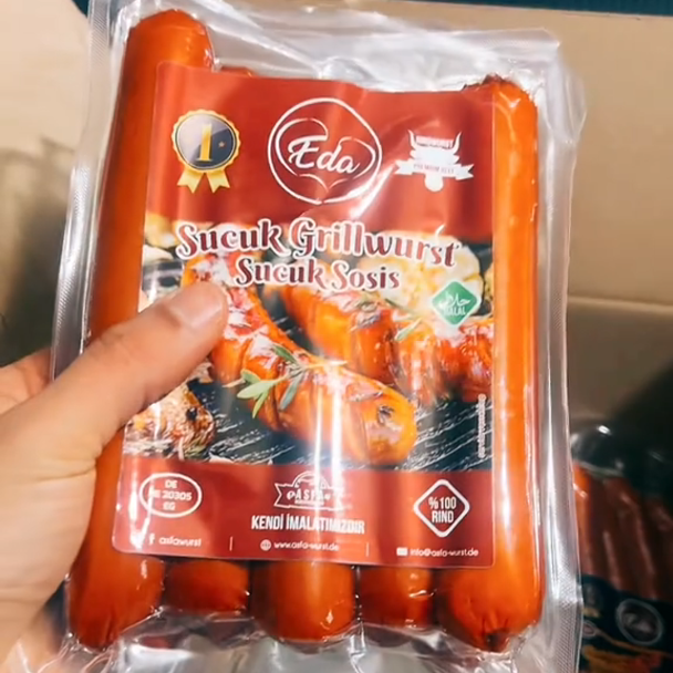Box: Rindwurst Grillbox – Würzig & Herzhaft (5er Geschenkbox, Lieferung im Karton)