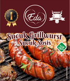 Halal Sucuk Grillwurst 500g | Türkisch gewürztes 100% Rindfleisch
